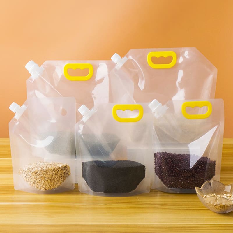 Saco Pote Hermético de Plástico para Guardar Alimentos + Brinde Energy Express