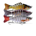 Isca Artificial Articulada para Pesca em Rios e Mar – Reflexiva, Efeito Luminoso Energy express