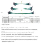 Linha de Aço Revestida para Pesca 30m – Super Resistente para Mar, Rios e Lagos Energy Express