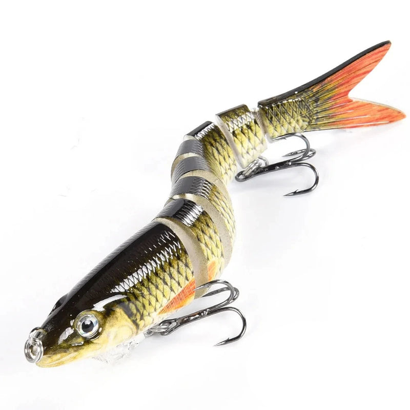 Isca Artificial Articulada para Pesca em Rios e Mar – Reflexiva, Efeito Luminoso Energy express