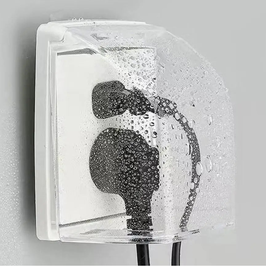 Caixa de Proteção Impermeável para Tomada Externa com Vedação Autoadesiva Energy Express