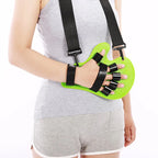 Luva para Reabilitação Avc e Hemiplegia - Placa de Treinamento Ajustável energy express