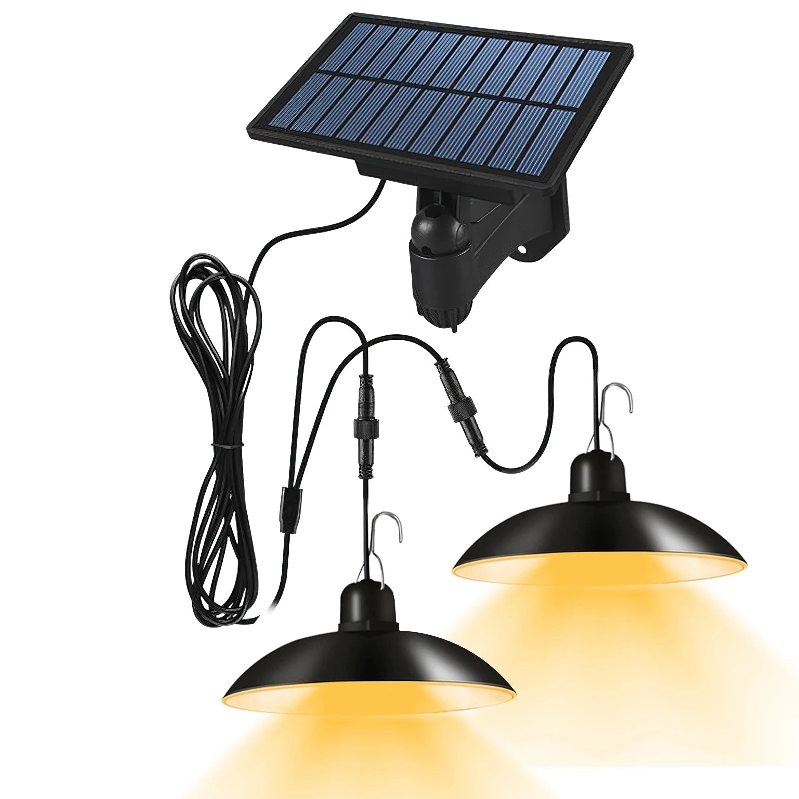 Luminária Pendente Solar Externa para Jardim