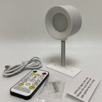 Luminária LED de Parede Recarregável Sem Furo