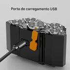 Lanterna de Cabeça para Pesca Noturna Recarregável com Sensor –  Resistente à Água Energy Express