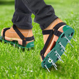 Suporte Aerador de Grama Solo Manual para Sapatos com Pinos - Par