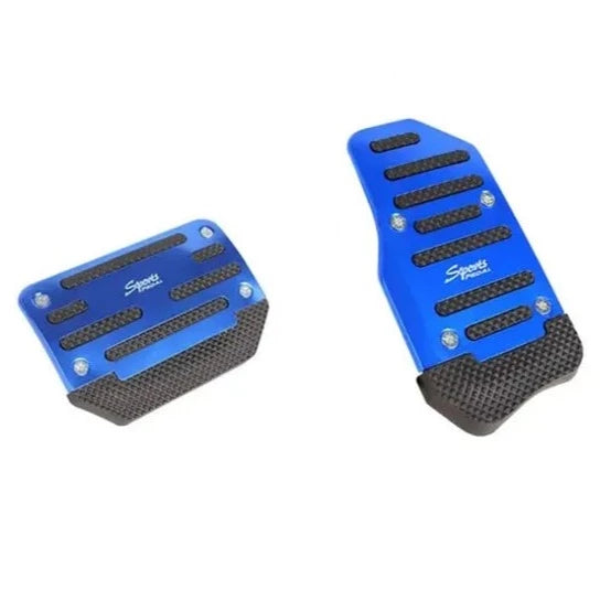 Pedais de Carro Esportivos Antiderrapantes em Alumínio