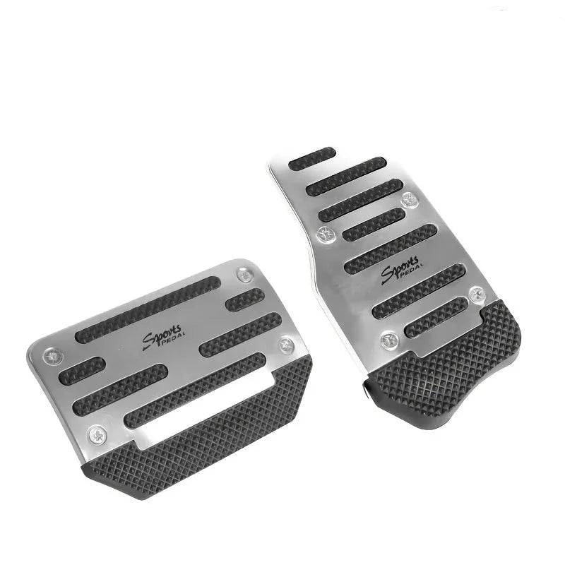 Pedais de Carro Esportivos Antiderrapantes em Alumínio