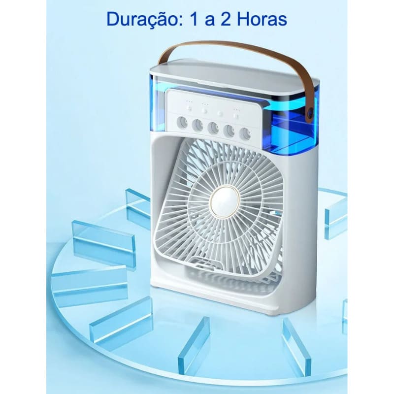 Ventilador Portátil com Umidificador de Ar