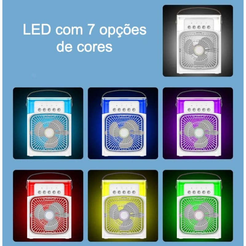 Ventilador Portátil com Umidificador de Ar Energy Express