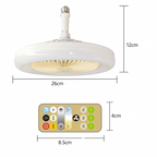 Ventilador de Teto com Luzes de Led Integradas Energy Express