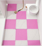Ladrilhos Antiderrapantes Tapete para Banheiro Kit com 12 Energy Express