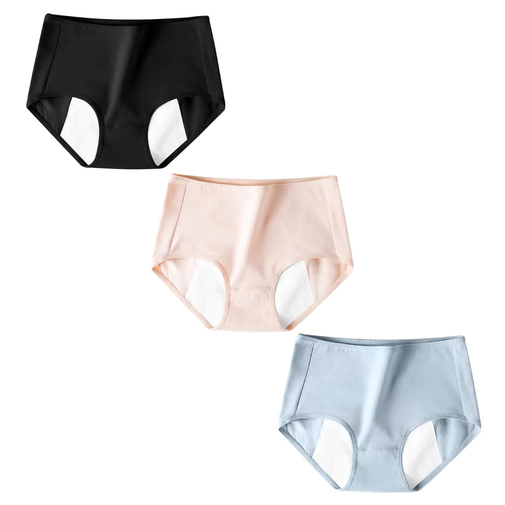 Calcinha Absorvente Incontinência Urinária Feminina Kit com 3 - DryExtreme