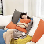 Capa de Almofada Impermeável Externa Quadrada Lisa – Ideal para Áreas Internas e Externas