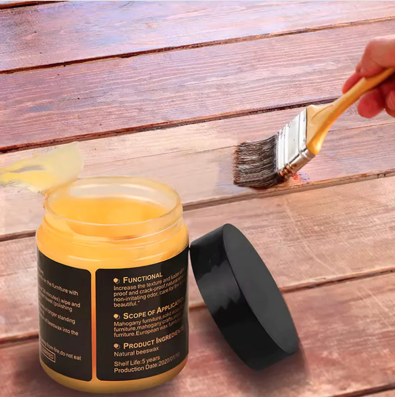 Polidor para Móveis Cera de Madeira 85g - Brilho e Proteção Impermeável