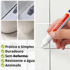 Caneta Restauradora de Rejunte WhiteMax