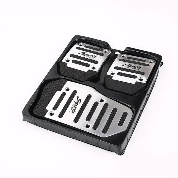 Pedais de Carro Esportivos Antiderrapantes em Alumínio