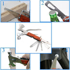 Machadinha e Martelo Ferramenta Multifuncional 11 em 1 Energy Express