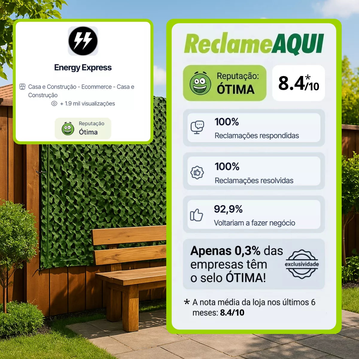 rede camuflada decorativa energy express reclame aqui