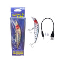 Isca de Pesca Elétrica Recarregável USB com LED e Vibração Energy Express