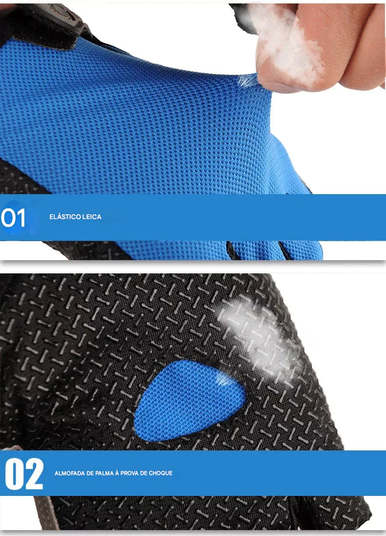 Luva de Ciclismo Anti-Deslizante com Gel Energy Express