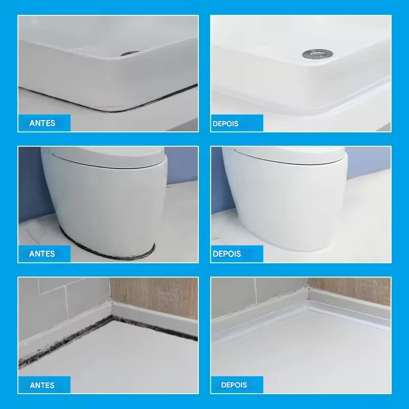 Fita de Vedação Impermeável Auto-adesiva PVC para Cozinha e Banhero Energy Express