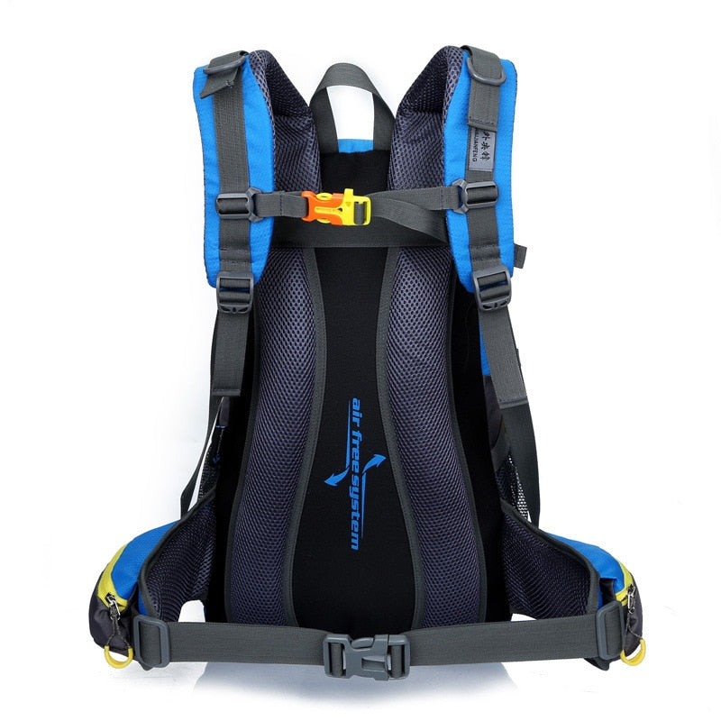 Mochila de Camping 40L Impermeável para Trilha e Trekking – Mochila de Aventura em Nylon Resistente Energy Express