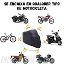 Capa para Motocicleta Impermeável com Trava - Cobrir Moto