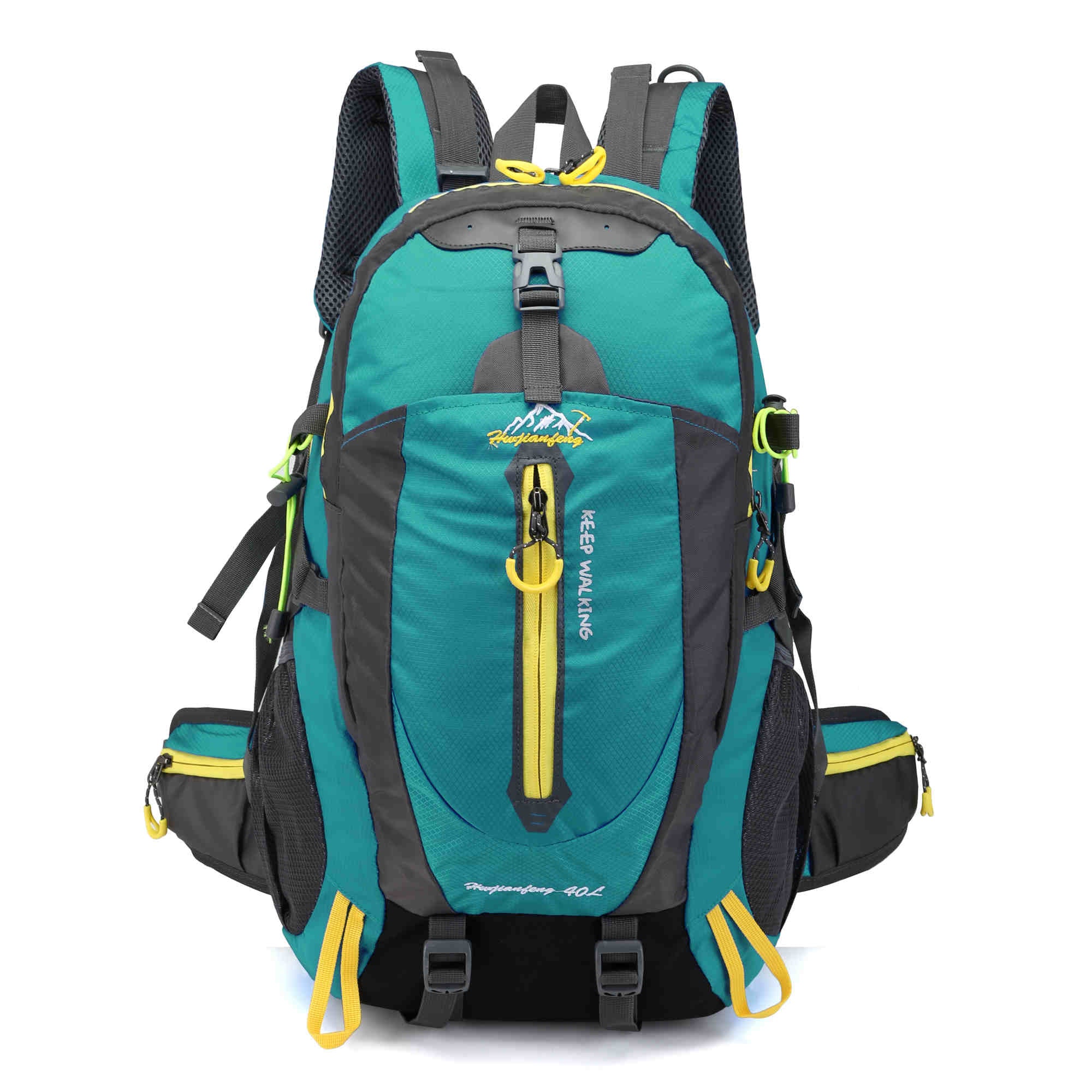 Mochila de Camping 40L Impermeável para Trilha e Trekking – Mochila de Aventura em Nylon Resistente Energy Express