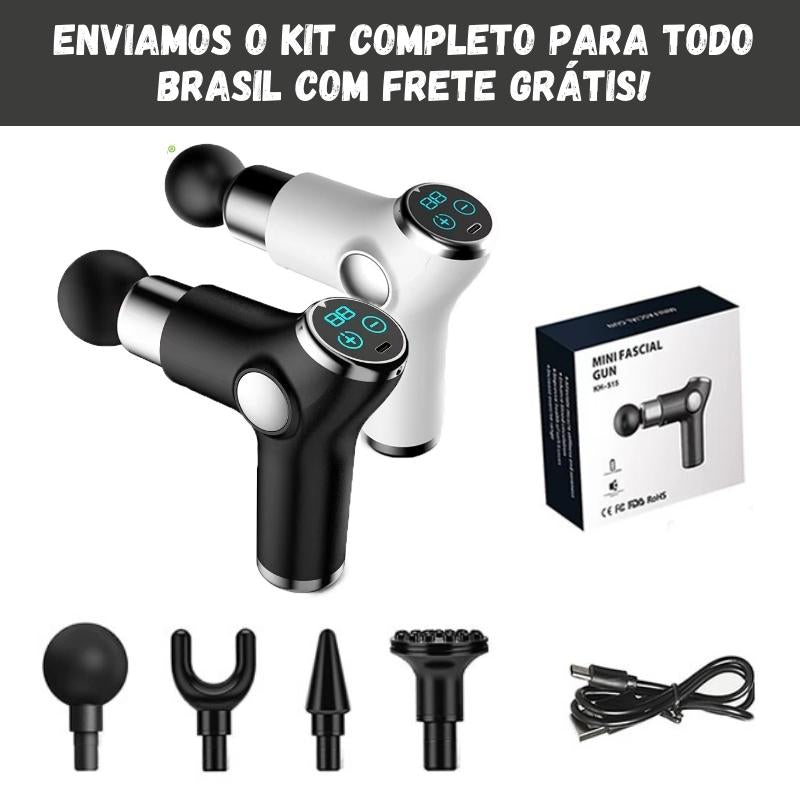 Pistola Massageadora Profissional Liberação Miofascial Energy