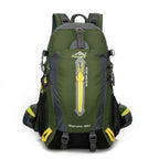 Mochila de Camping 40L Impermeável para Trilha e Trekking – Mochila de Aventura em Nylon Resistente Energy Express