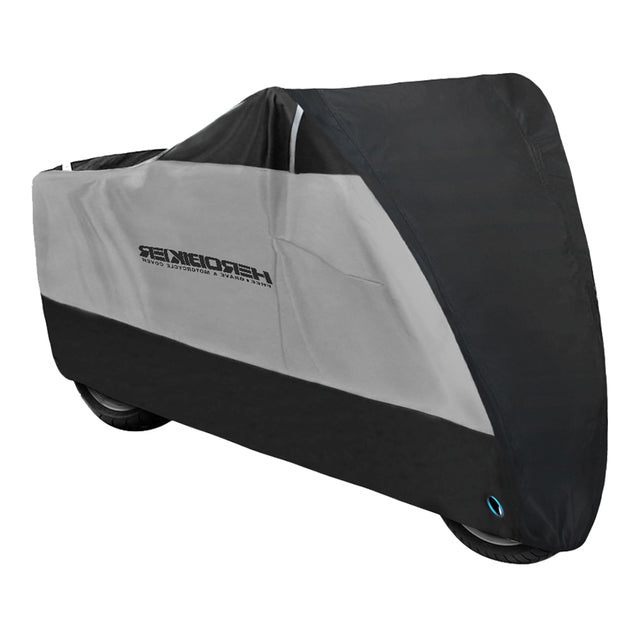 Capa para Motocicleta Impermeável com Trava - Cobrir Moto Cinza