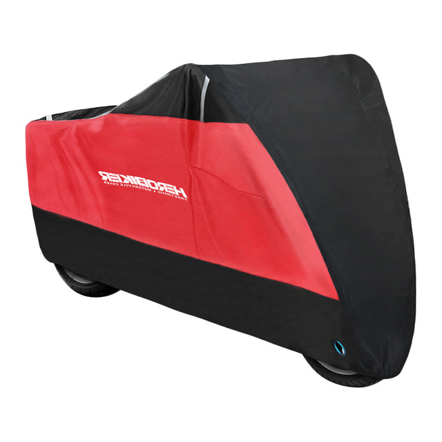 Capa para Motocicleta Impermeável com Trava - Cobrir Moto Vermelha