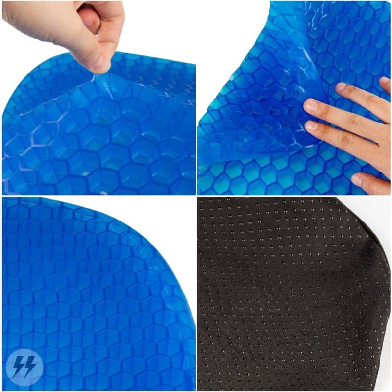 Almofada Silicone Gel Ortopédica Para Assento Softplus Saude 040