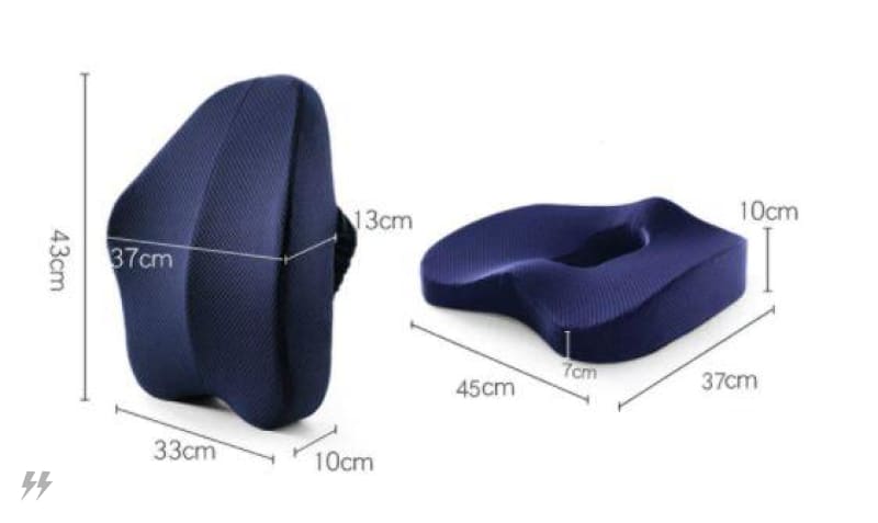 Assento Ortopédico Coluna Lombar Para Cadeira - Frete Grátis Saude 023