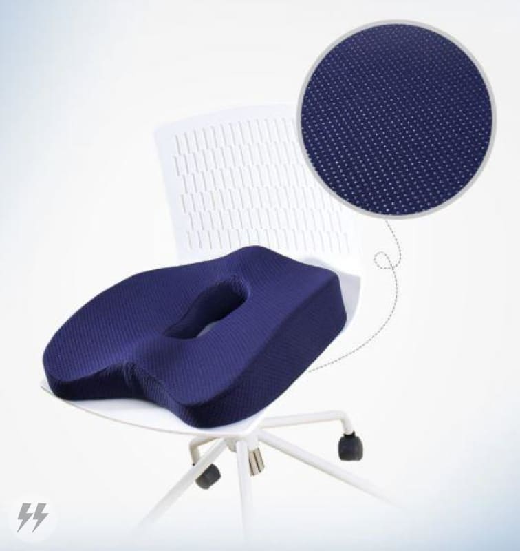 Assento Ortopédico Coluna Lombar Para Cadeira - Frete Grátis Saude 023