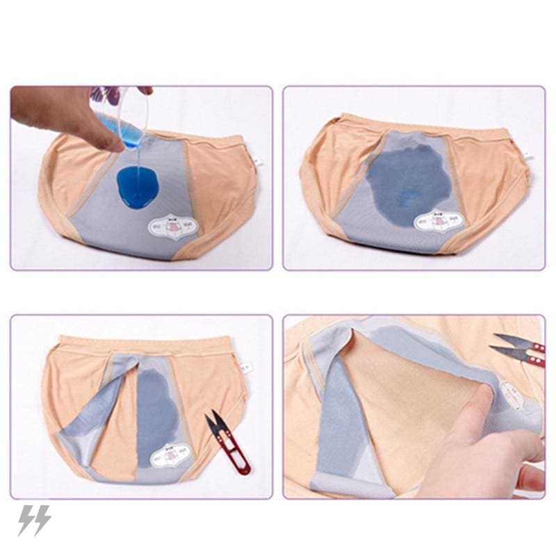 Calcinha Absorvente Incontinência Urinária Feminina Kit Com 3 - Dryextreme Saúde 013