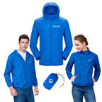 Capa De Chuva Jaqueta Impermeável Masculina Feminina Energy Azul / S Outdoor 055