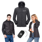 Capa De Chuva Jaqueta Impermeável Masculina Feminina Energy Preta / S Outdoor 055