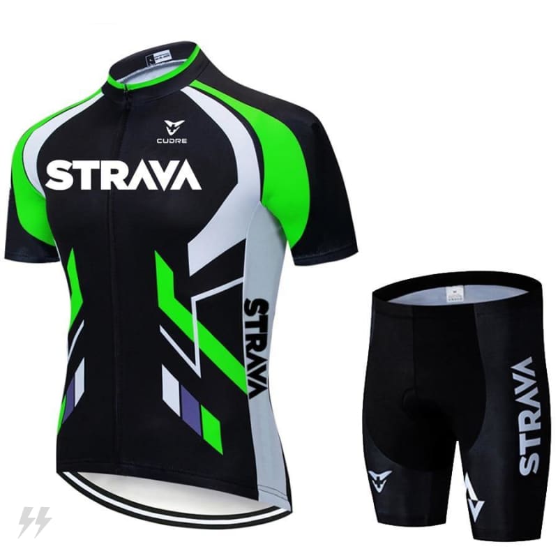 Conjunto Roupa Para Ciclismo Masculino Elite Pro Strava® - Energy Express Store