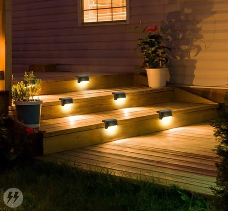 Iluminação Solar Externa Luminária Para Jardim Energy Outdoor 070