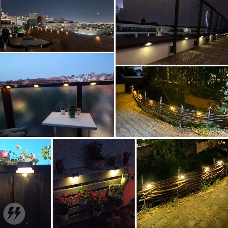 Iluminação Solar Externa Luminária Para Jardim Energy Outdoor 070