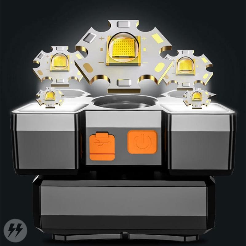 Lanterna De Cabeça Recarregável Energy Outdoor 062