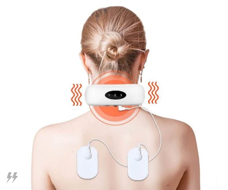 Massageador De Pescoço Cervical Elétrico Portátil Saude 004