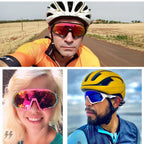 Óculos Ciclismo 5 Lentes Polarizado Original UV400 Energy Express