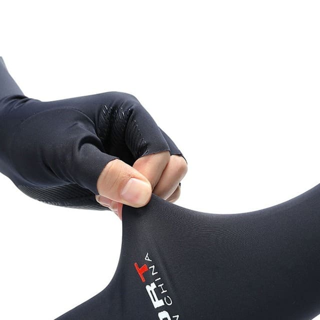 Par Luvas Sport de Manga Longa com Proteção UV