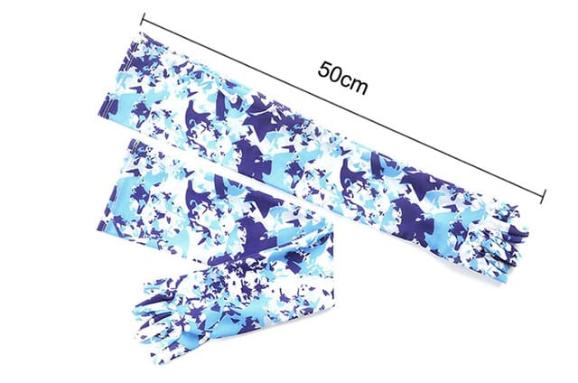 Par Luvas Sport de Manga Longa com Proteção UV