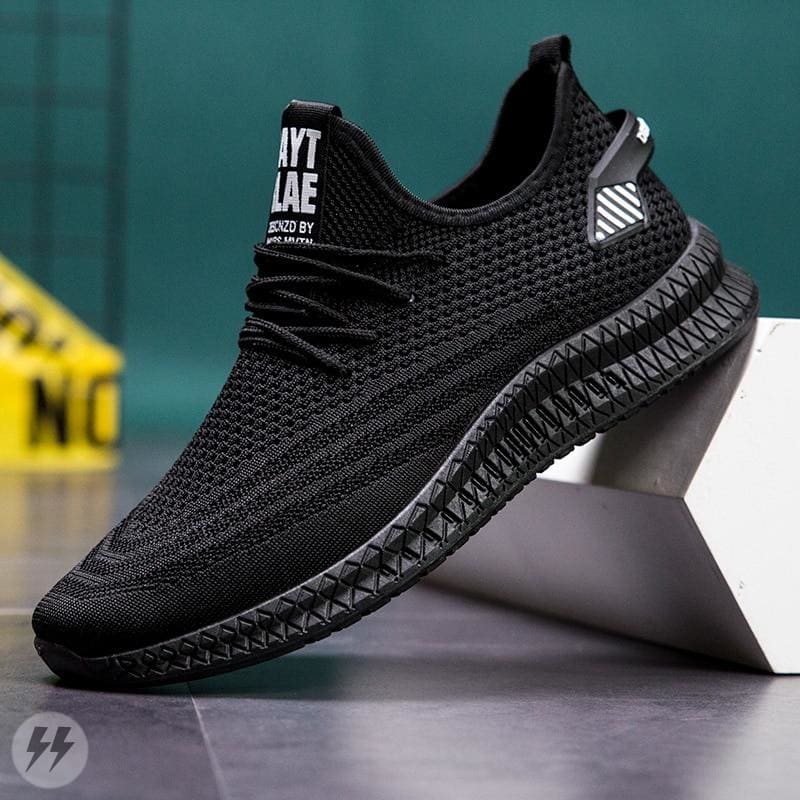 Tênis Esportivo Casual Masculino Feminino Basic Preto Energy Express