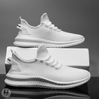 Tênis Esportivo Casual Masculino Feminino Simple Way Branco / 41 Moda 055