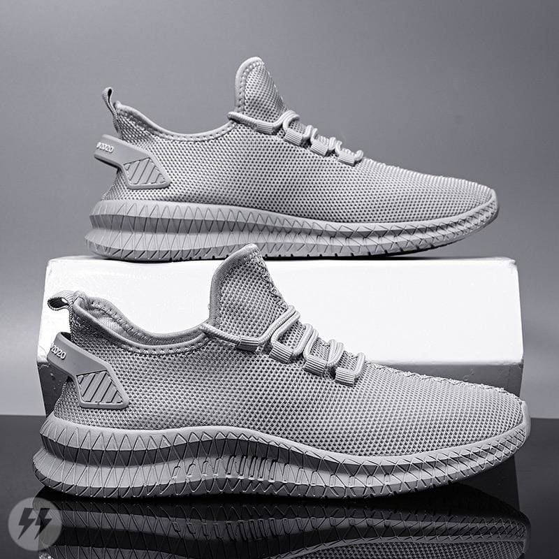 Tênis Esportivo Casual Masculino Feminino Simple Way Cinza / 41 Moda 055